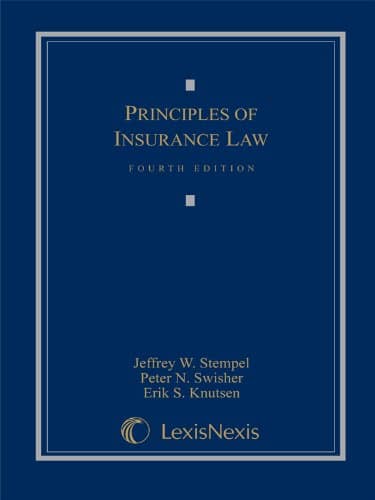 Principles of Insurance Law 8211 4th