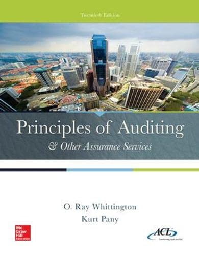 Principles of auditing 038 other assurance services 8211 20th