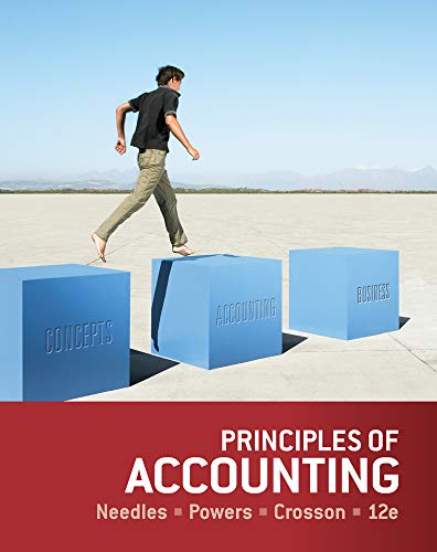 Principles of Accounting 8211 12th