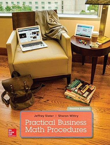Practical Business Math Procedures with Business Math Handbook 8211 12th