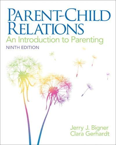 Parentchild relations an introduction to parenting