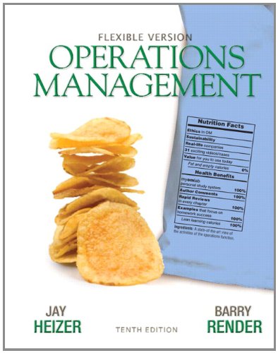 Operations Management Flexible Version 10th by Jay Heizer Operations Management Flexible Version 10th by Jay Heizer