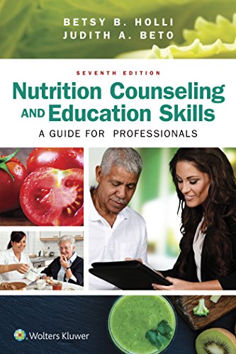 Nutrition Counseling and Education Skills A Guide for Professionals 8211 1st