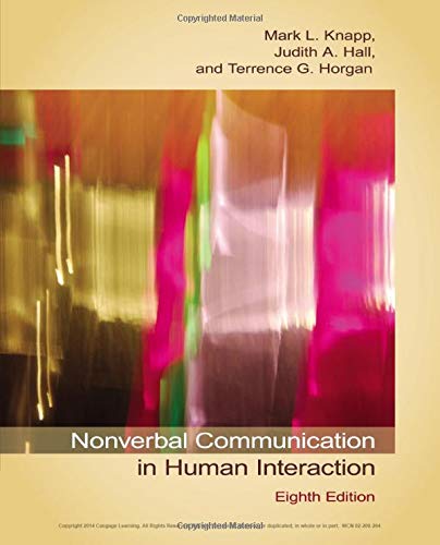 Nonverbal Communication in Human Interaction 8211 8th