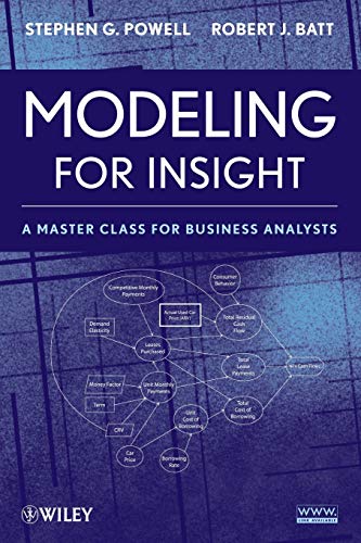 Modeling for Insight A Master Class for Business Analysts 8211 1st