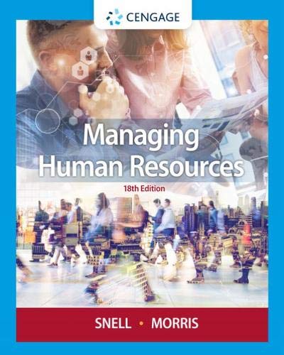 Managing Human Resources 8211 18th