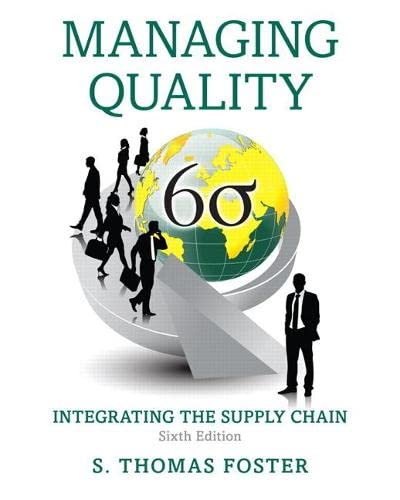 Managing Quality Integrating the Supply Chain 8211 6th