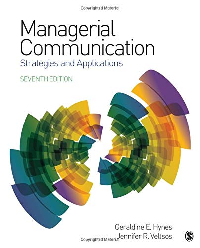 Managerial Communication Strategies and Applications 7th
