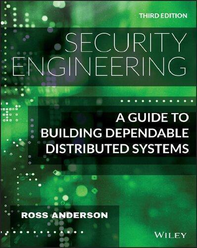 Security Engineering A Guide To Building Dependable Distributed Systems 3Rd