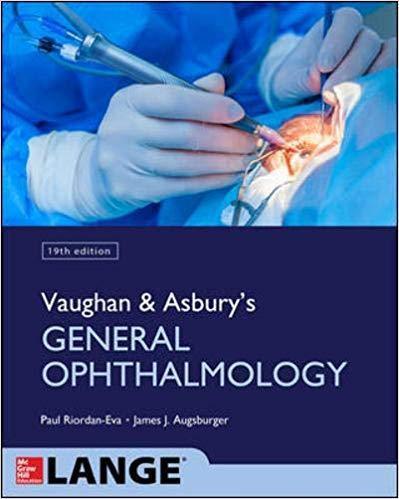 Vaughan Asburys General Ophthalmology 18Th