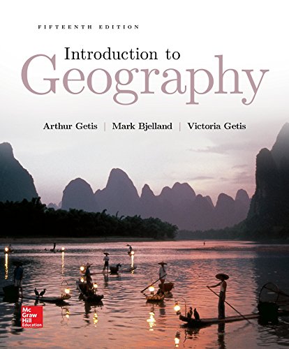 Introduction to Geography 8211 15th Introduction to Geography 8211 15th