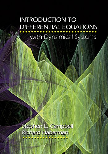 Introduction to Differential Equations with Dynamical Systems 8211 1st