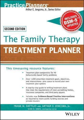 The Family Therapy Treatment Planner With Dsm 5 Updates 2Nd
