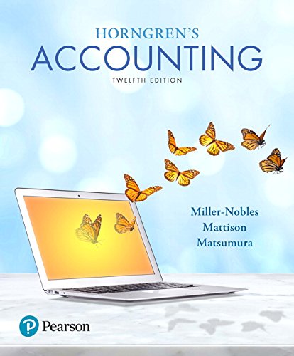 Horngren8217s Accounting 12
