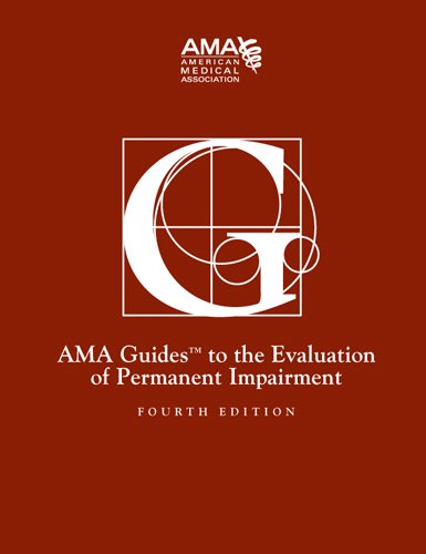 Guides To The Evaluation Of Permanent Impairment 8211 4th