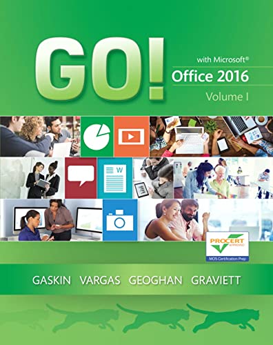 Go with Office 2016 Volume 1 8211 1st