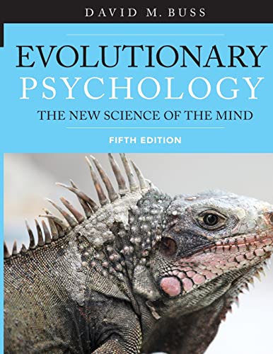 Evolutionary psychology the new science of the mind 8211 5th