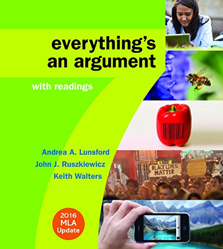 Everythings an Argument with Readings 8211 7th