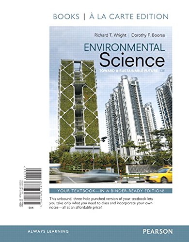 Environmental Science Toward a Sustainable Future