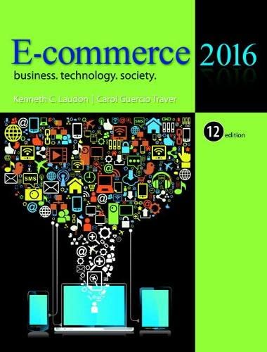 ECommerce 2016 Business Technology Society 8211 12th