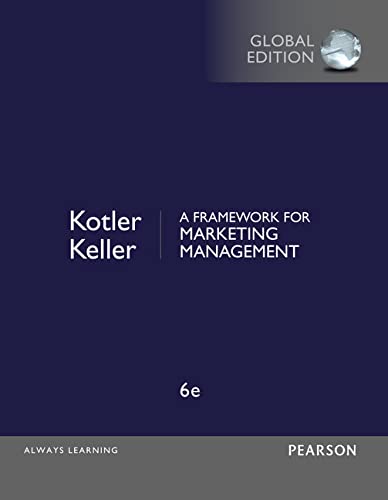 A Framework for Marketing Management A Framework for Marketing Management