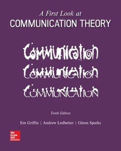 A First Look at Communication Theory 8211 10th A First Look at Communication Theory 8211 10th