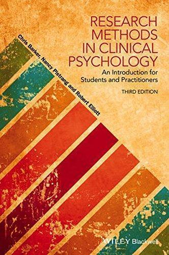 Research Methods In Clinical Psychology An Introduction For Students And Practitioners 3Rd