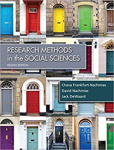 Research Methods for the Social Sciences Eighth 8th