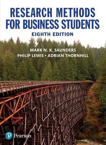 Research Methods For Business Students 8Th