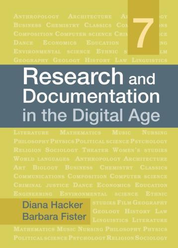 Research And Documentation In The Digital Age 7Th
