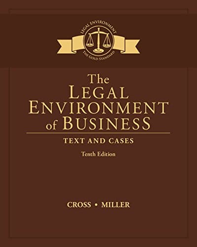 The Legal Environment of Business 10th