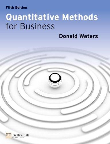 Quantitative Methods For Business 5Th