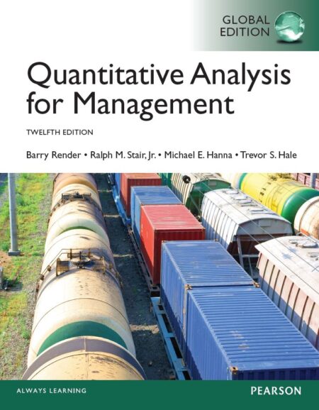 Quantitative Analysis for Management 12th 12E