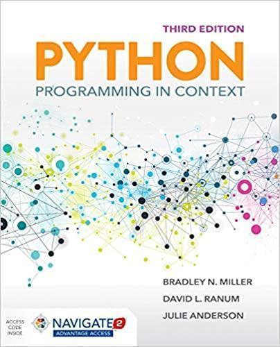 Python Programming In Context 3Rd
