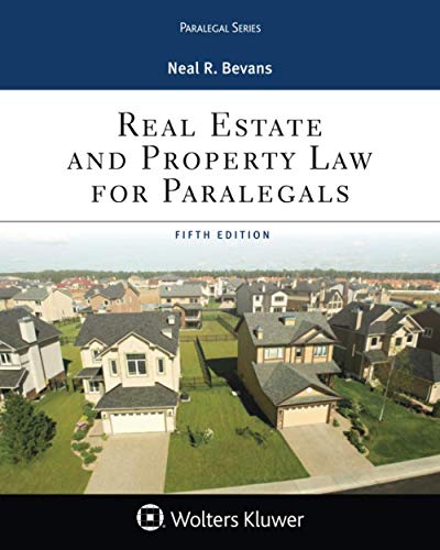 Real Estate and Property Law for Paralegals Aspen Paralegal Series 5th
