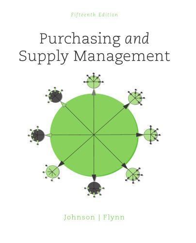 Purchasing And Supply Management 15Th