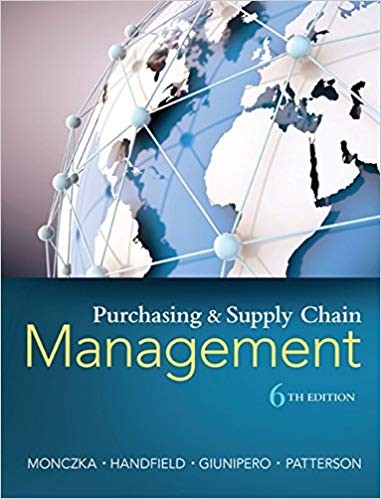 Purchasing and Supply Chain Management 6th