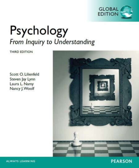 Psychology From Inquiry to Understanding 3rd 3E