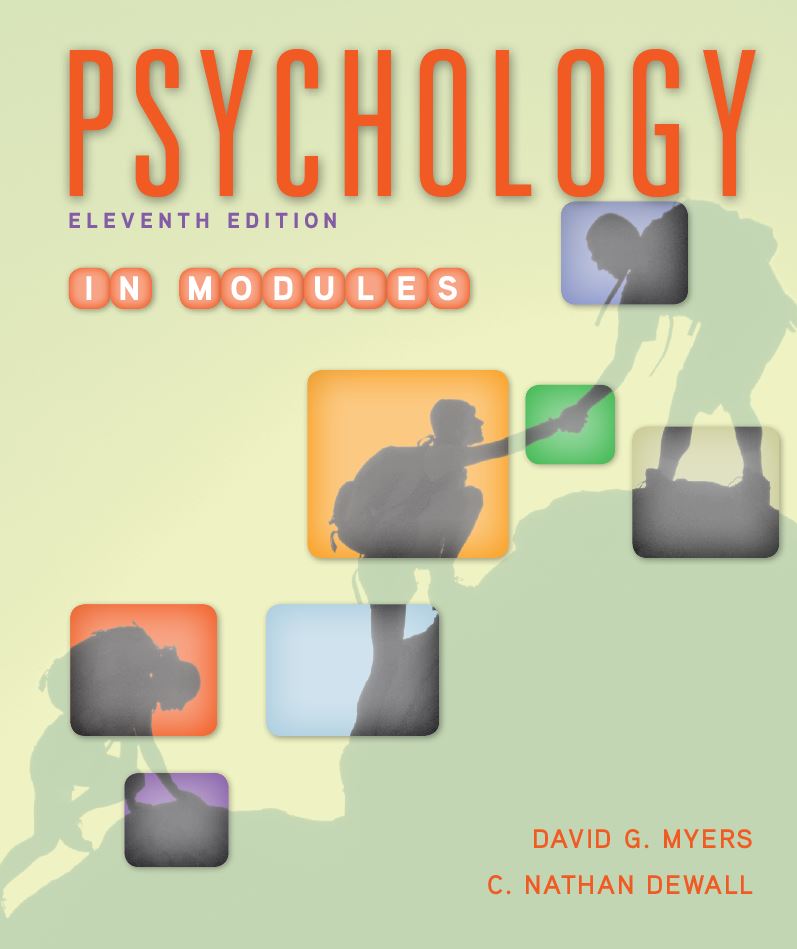 Psychology in Modules 11th 11E David Myers