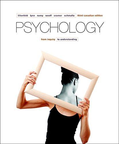 Psychology From Inquiry To Understanding 3Rd