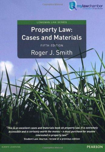 Property Law Cases And Materials 5Th