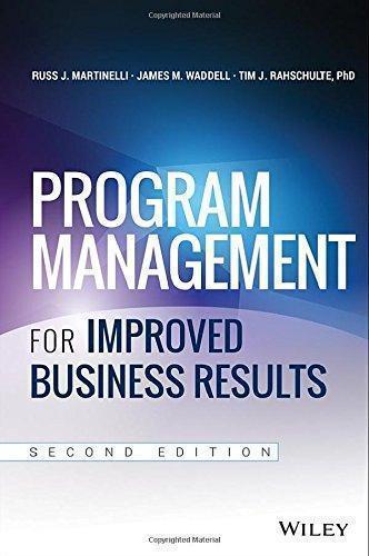 Program Management For Improved Business Results 2Nd
