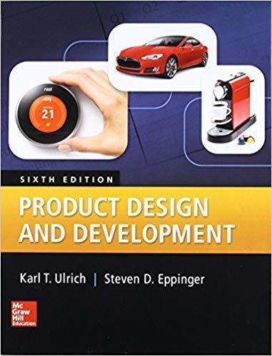 Product Design And Development Irwin Marketing 6Th