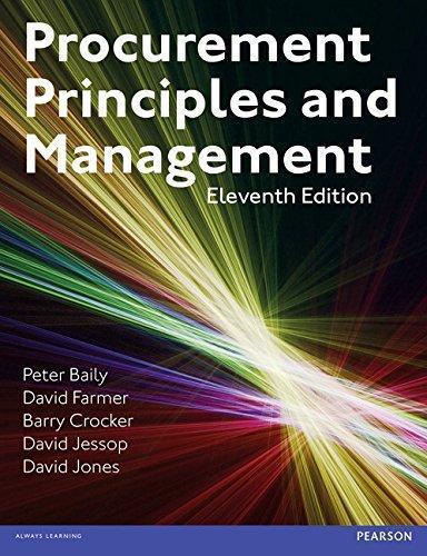 Procurement Principles Management 11Th