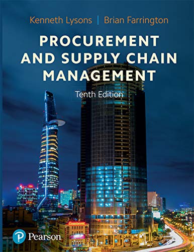 Procurement and Supply Chain Management 5th