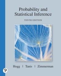 Probability and Statistical Inference 10th by Robert V Hogg