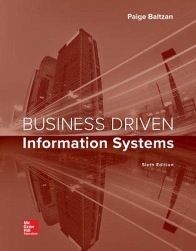 Business Driven Information Systems 6th