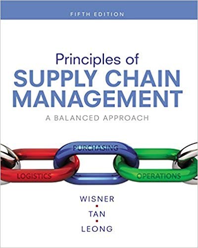 Principles of Supply Chain Management A Balanced Approach 5th