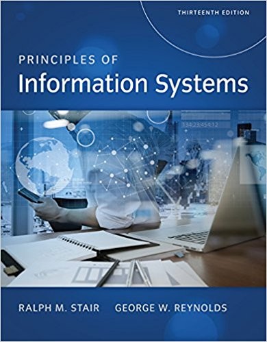 Principles of Information Systems 13th