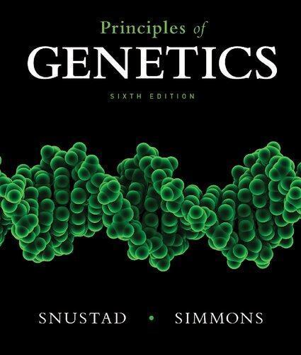 Principles Of Genetics 6Th